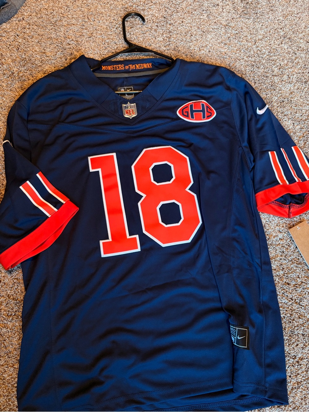 Caleb Williams jersey Nike rivals jersey Stitched very good quality